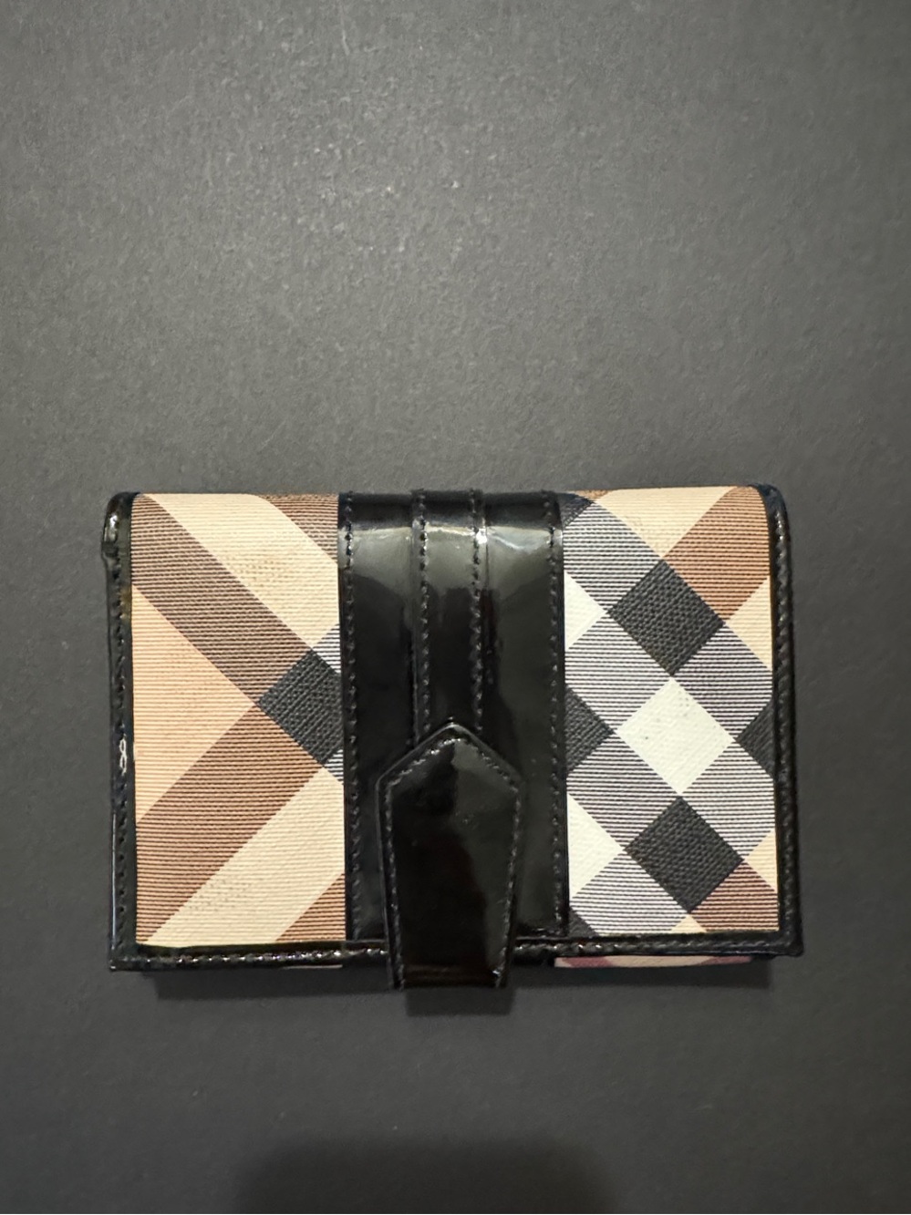 Burberry Patent Wallet